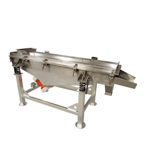 Tamis vibrant linéaire à structure soudée rigide et résistant à l'usure avec moteur de vibration horizontal pour matériaux minéraux de construction - Product Image 4