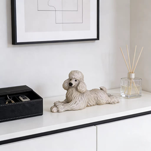 Scultura di Cane in Resina Personalizzata OEM, Grande Scultura Moderna, Statua di Barboncino, Figurina, Statuetta, Scultura Anime per Arredamento Casa - Product Image 3