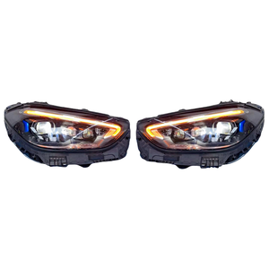 ไฟหน้า LED คุณภาพสูงสำหรับรถยนต์ C-Class W206 C260 C63 ระบบไฟส่องสว่างยานยนต์ ไฟ LED ทดแทน ให้ความสว่างและเพิ่มประสิทธิภาพ - Product Image 2