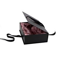 Produits de beauté personnalisés, Kits de bienvenue, boîte-cadeau de luxe, Extension de cheveux, boîtes d'emballage en papier pour perruque avec tissu, doublure en Satin, cadeau rigide