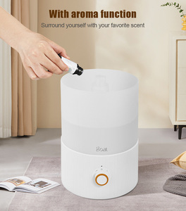 מכשיר אדים נייד חשמלי אולטרסוני לארומתרפיה עם תאורת לילה, מילוי עליון, USB, פלסטיק, לשימוש ביתי, מבצע חם, אחריות לשנה - Product Image 4