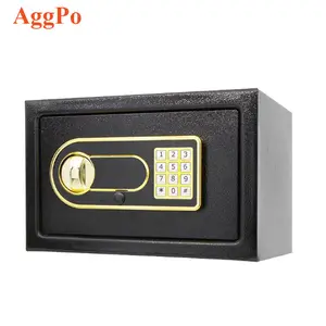 Home Steel Security Safe Box Digital Electronic Safe Box Small Home Office Hotel Security Safe with Digital Lock Wall Cabinet