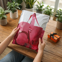 Sacs d'expédition en polyéthylène écologiques avec logo personnalisé, sacs d'emballage imperméables pour vêtements, livraison express et coursier