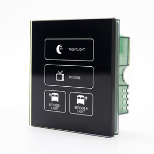 Interruptor Táctil Inteligente WIFI TUYA de 4 Canales, 220-240V, con Cristal Templado 18D, Diseño Exclusivo GTD - Product Image 6