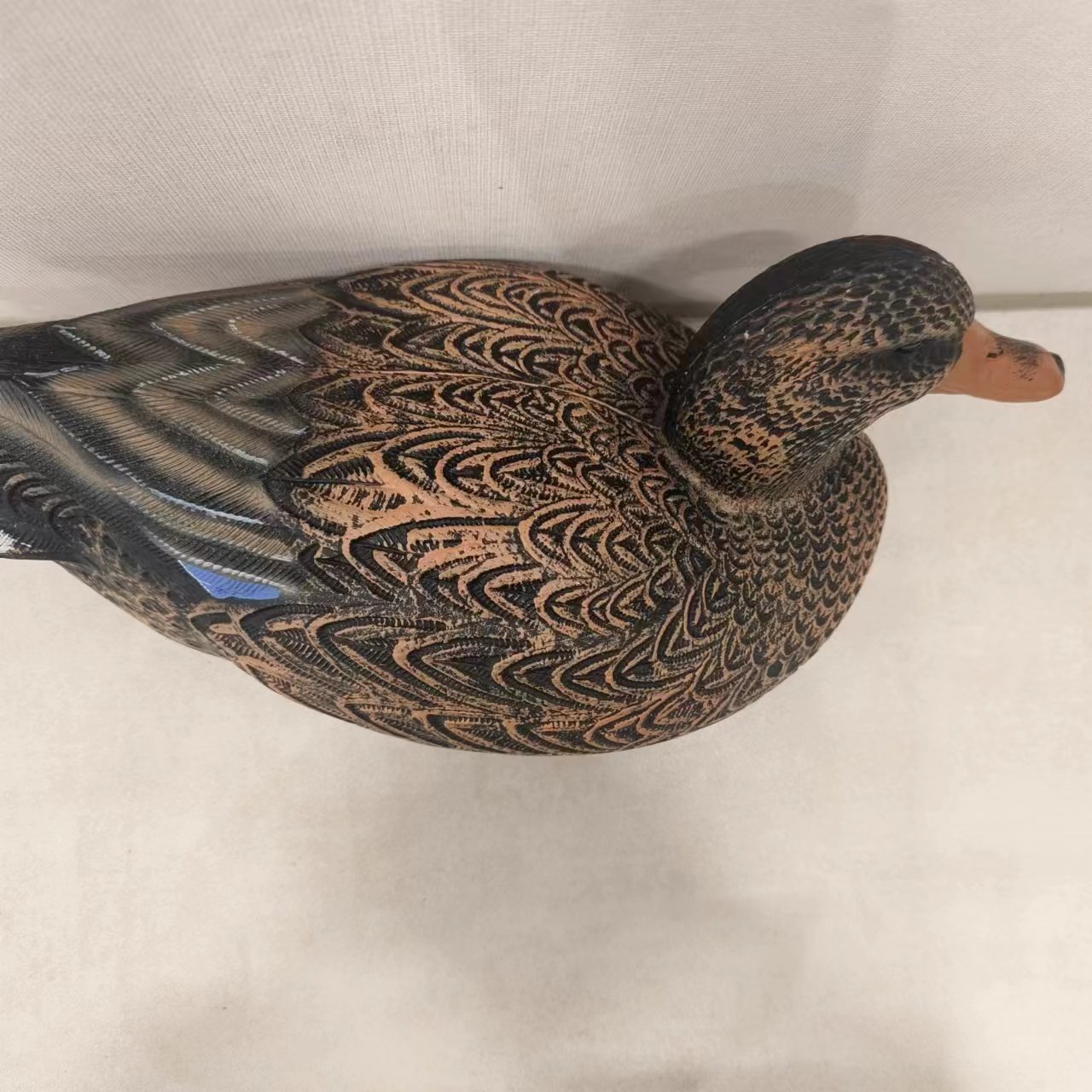 High Quality Realistic PE Plastic Hunting Duck Decoys Simulation Floating Duck Decoys Full Flocked Whole Body for Lake Deco · image 3