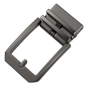 Hebilla <span class=keywords><strong>de</strong></span> Cinturón Automática <span class=keywords><strong>de</strong></span> Aleación con Liberación por Presión, Elegante y Moderna para Hombre, Estilo Casual GF36-5442 - Product Image 3