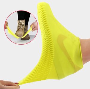 Couvre-bottes de pluie imperméables et antidérapants épaissis pour hommes et femmes, résistants à l'usure, pour le camping et les activités de plein air, vente en gros - Product Image 3