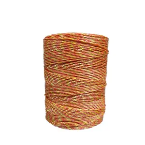 electric fencing 500 meters/roll poly wire 2 mm 6*0.15 mm ss for pasture electric