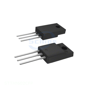 Kit Electronic Components TO-220-3 Full Pack STTH1602CFP Authorized Distributor DIODE ARRAY GP 200V 10A TO-220FP Diode Arrays - Product Image 1