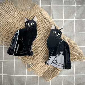 <span class=keywords><strong>Wow</strong></span> Sheila กิ๊บหนีบผมอะซิเตทรูปแมวแฟชั่นขายดีคลิปกรงเล็บสัตว์เย็บน่ารักปรับแต่งได้ - Product Image 4