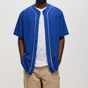 Maillots de baseball sublimés à séchage rapide imprimés avec logo personnalisé 100% Polyester respirant antibactérien Design de mode - Product Image 4