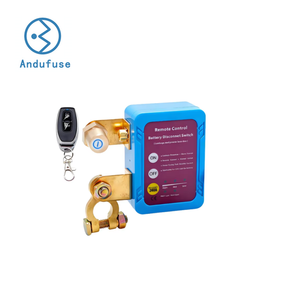 Andufuse 12V24V 240A 2極 ABSリモートコントロールバッテリーカットオフスイッチ 盗難防止 自動遮断 漏電保護 車用 - Product Image 1