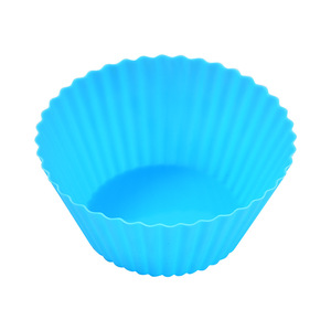 Moules à cupcakes en silicone antiadhésifs pour la cuisson réutilisable et l'utilisation professionnelle par les pâtissiers dans les fours à haute température - Product Image 6
