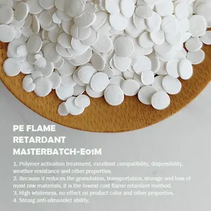 Qibo E01 PE огнестойкая маточная смесь V0 без капель химическая полиэтиленовая огнезащитная добавка для композитного алюминия