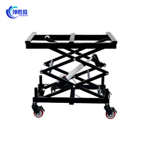 KUNSHENGLONG Petite plateforme élévatrice électrique fixe à ciseaux 900*470mm en acier au carbone haute résistance, hauteur max. 1500mm