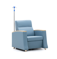 Transfusion de patients hospitaliers fauteuil de canapé inclinable médical chaise de don de sang mobilier médical chaise de perfusion électrique