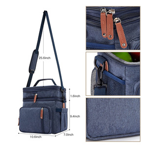 Bolsa Térmica para Picnic Personalizada con Logotipo OEM, Aislada, Portátil, con Múltiples Bolsillos, 100% Impermeable - Product Image 4