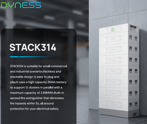 Batería apilable de alto voltaje Stack314 51.2V 314Ah S51314 con celdas de larga duración, más de 8000 ciclos y 10 años de garantía - Product Image 4