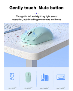 New Ergonomic Silent Gaming Rechargeable Bt 5.4 <strong>Wireless</strong> Usb Receiver <strong>Mouse</strong> for <strong>Tablet</strong> Phone Laptop - Product Image 6