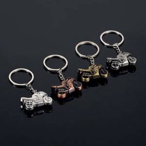 Wholesale Metal Motorcycle <b>Keychain</b> Charms 4 Colors Cute Creative Gift Sports Car Key Chains <b>Personality</b> Gifts - Product Image 3