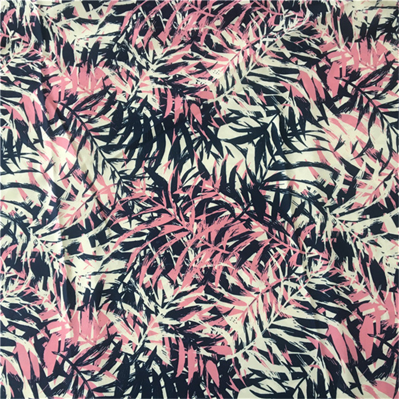 Eco-friendly Environmental Protection Fabric 100% Recycled Pongee Printed Taffeta Fabric