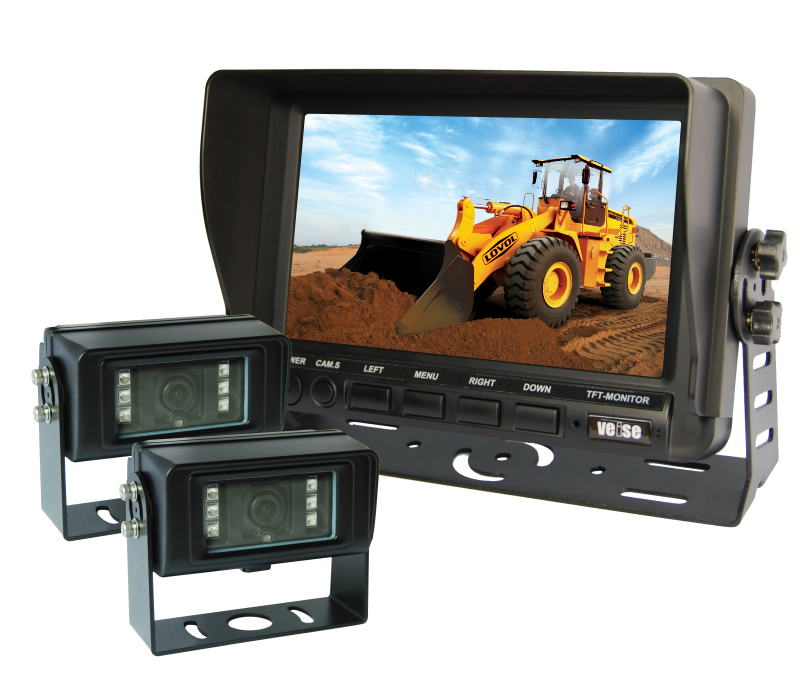 Система видеонаблюдения с 7 "AHD камерой, поддержка 720P, 1080P, CVBS, для транспортных средств, грузовиков, прицепов