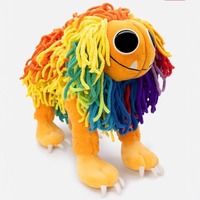 Simulation populaire nouveau produit personnalisation gros jouets en peluche couleur Lion cadeau pour enfants accessoires de tir