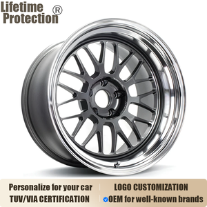 Jantes en alliage forgé VOLK RACING 21A <span class=keywords><strong>16</strong></span>-21 pouces <span class=keywords><strong>5x112</strong></span> 5x120 pour Audi BMW Mercedes Volkswagen A4 A6 F30 G20 Classe C - Product Image 1
