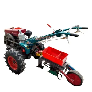 Manual walking tractor farming tools equipment machines agricultural power tiller