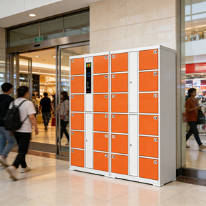 Casillero Electrónico Inteligente, Gabinete de Almacenamiento Digital con Tarjeta RFID/Contraseña/Código de Barras para Supermercado, Gimnasio, Escuela, Oficina, Uso Público - Product Image 2
