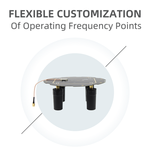 HUGEROCK TDXL-KGR4 7I05 Anneau magnétique à gain élevé Navigation GPS L1 L2 L5 Beidou Quatre éléments anti-brouillage SMA-K 50 Ohm 2 VSWR - Product Image 3