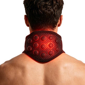 Ceinture chauffante cervicale auto-chauffante en tourmaline avec aimants pour massage et soutien du cou - Product Image 1