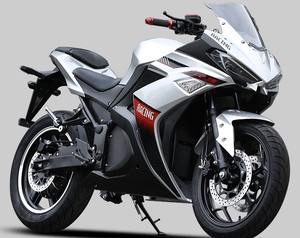 Motocicleta Deportiva Eléctrica Personalizada <span class=keywords><strong>de</strong></span> Fábrica, Modelo R3, 72V, 80km/h, Motocicleta para <span class=keywords><strong>Adultos</strong></span> con Batería - Product Image 3