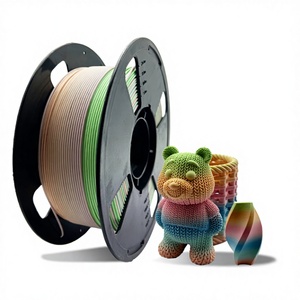 Jinccai <b>Matte</b> Multicolor PLA 1.75mm Filament 1kg Spool Smooth Flow Vacuum Packed Custom Color for Unique 3D Printing Creations - Product Image 1