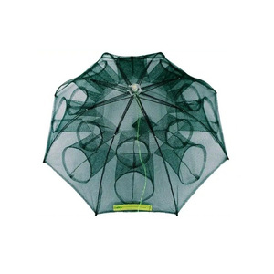 Trampa de Pesca Hexagonal Plegable de Alta Resistencia con Fondo con Cierre para la Captura de Camarones, Cangrejos y Peces - Product Image 1