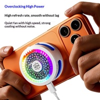 Nouveau LQ1pro Refroidisseur magnétique à aspiration haute efficacité pour téléphone portable et tablette, en ABS+Aluminium