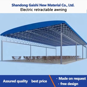 Auvent coulissant électrique, tente électrique à ouverture et fermeture électriques - Un parasol coulissant pliable, utilisé pour les toits sportifs - Product Image 5