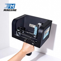 Impresora de Inyección de Tinta Portátil XP600 de 600DPI, Impresora Manual de Etiquetas y Facturas, Tinta Solvente, Pantalla Táctil, Batería