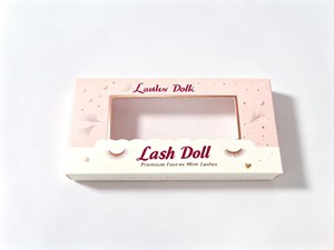Boîte d'emballage en papier pour faux cils avec imprimé cerise Kawaii, personnalisable avec logo, pour maquillage <span class=keywords><strong>ado</strong></span> et magasins de <span class=keywords><strong>beauté</strong></span> mignons - Product Image 4