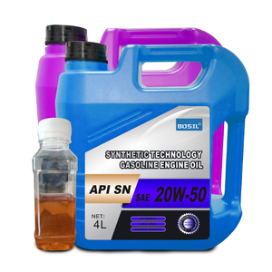 BOSIL FLUFFY BRAND Automotive <span class=keywords><strong>olio</strong></span> <span class=keywords><strong>motore</strong></span> sintetico completo 20 w50 - Product Image 3