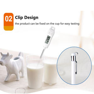 Thermomètre alimentaire électronique <span class=keywords><strong>TP400</strong></span>, type stylo, mesure de la température intérieure et extérieure, outil de mesure de la température pour la viande, le barbecue, les liquides - Product Image 6