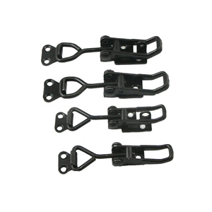 Marine 4002 Black Cabinet Adjustable Toggle Clamp Lock 122mm BUCKLE CLIP Hasp Draw Ship <b>Yacht</b> Boat Hardware Accessories Zinc Pla - Product Image 4