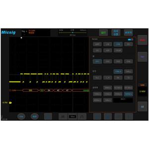 Oscilloscope automobile professionnel Micsig ATO2004, 4 canaux, 200 MHz, 2 GSa/S, profondeur de mémoire 220 Mpts, testeur numérique 8 bits 32G - Product Image 4
