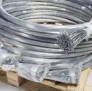 Prix pas cher galvanisé 12ga 10ft 21ft Quick Link Bale Wire Tie coton balle <span class=keywords><strong>fil</strong></span> simple boucle bale Tie <span class=keywords><strong>pour</strong></span> pneu - Product Image 4