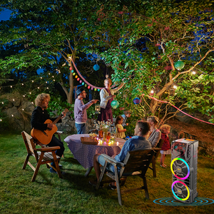 <span class=keywords><strong>2025</strong></span> Mới Boombox Loa 80W Ngoài Trời Đảng RGB Loa Không Dây Âm Bass Âm Thanh Loa Chống Thấm Nước Cho Đảng - Product Image 3