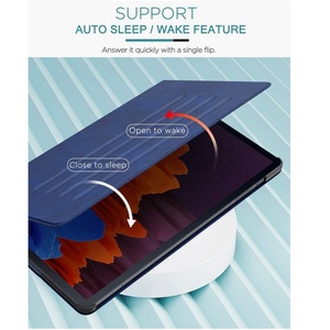 MoKo étui mince magnétique intelligent en cuir PU étui pour <span class=keywords><strong>tablette</strong></span> <span class=keywords><strong>Samsung</strong></span> Galaxy Tab <span class=keywords><strong>S7</strong></span> Plus 2020 T970 T975 <span class=keywords><strong>12</strong></span>.4 <span class=keywords><strong>pouces</strong></span> - Product Image 4