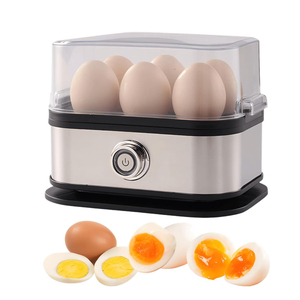 Machine à vapeur multifonctionnelle pour usage domestique, cuiseur à œufs portable en acier inoxydable, mini bouilloire électrique pour la cuisson des œufs au petit-déjeuner - Product Image 1