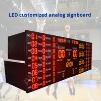 Système de pointage pour les sports de plein air Tableau de bord de basket-ball Contrôle de synchronisation Affichage graphique SDK Entretien facile de l'écran de pointage