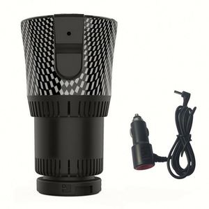 Enfriador y Calentador Inteligente para Vehículos, Portavasos Eléctrico Portátil, Accesorios para el Interior del Automóvil - Product Image 1