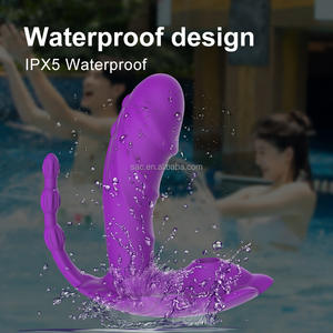 SacKnove-Consolador vibrador con mando a distancia móvil, vibrador de mariposa, juguete sexual masajeador, aplicación para adultos, 8 velocidades - Product Image 4